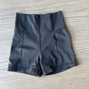 Girl’s Jo+Jax Black High-Waisted Dance Shorts